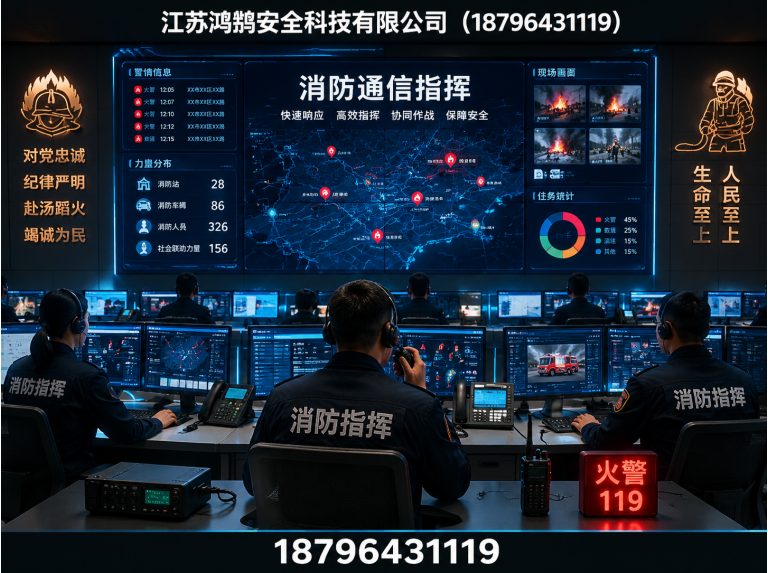 果洛应急指挥系统展示图